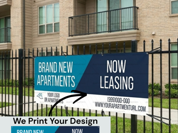 Custom Apartment Banner – Any Size (Custom Design)